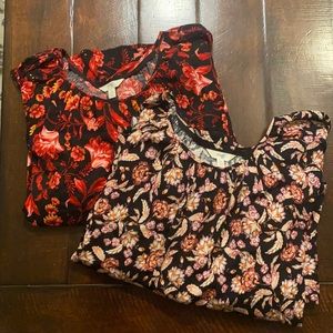 Terra & Sky Plus Size Blouse Bundle- Size 2X